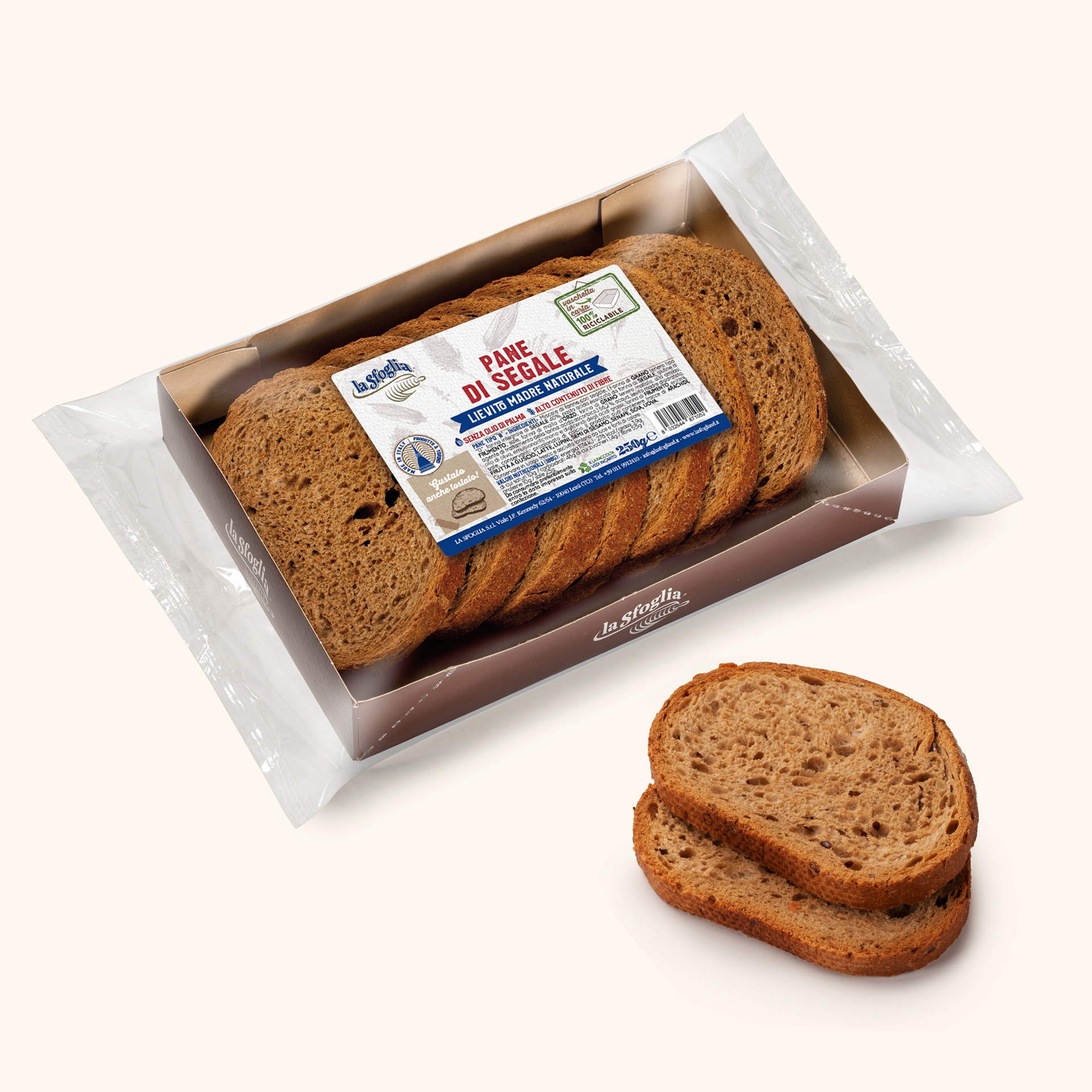 Pane Tipo Pugliese a Fette con Segale